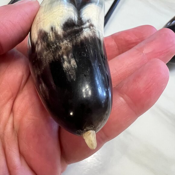 This set of hand carved vintage tulips, leaves and Stems were hand carved from A - Picture 6 of 11